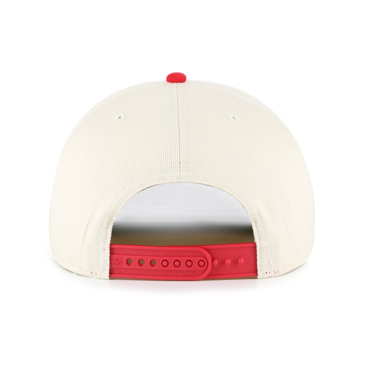 White/Red Adjustable Pomona Snapbac